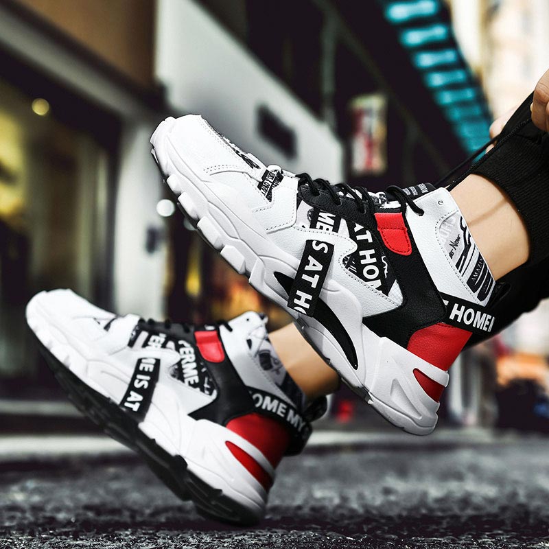 Ethnic Fashion Imports - Zapatillas de deporte gruesas para hombre