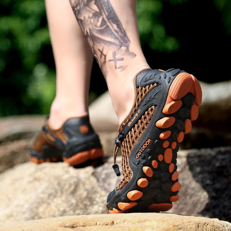 Ethnic Fashion Imports - Zapatillas deportivas de montaña para hombre