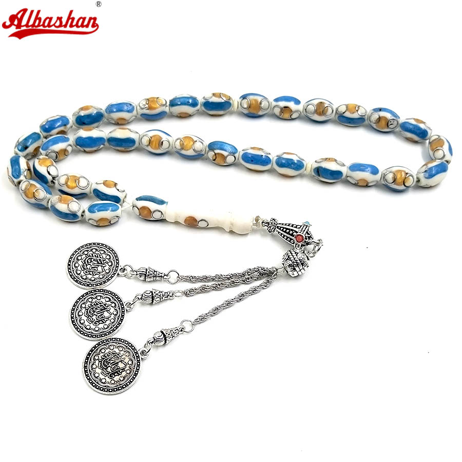 Ethnic Fashion Online - Tasbih de hueso de camello con