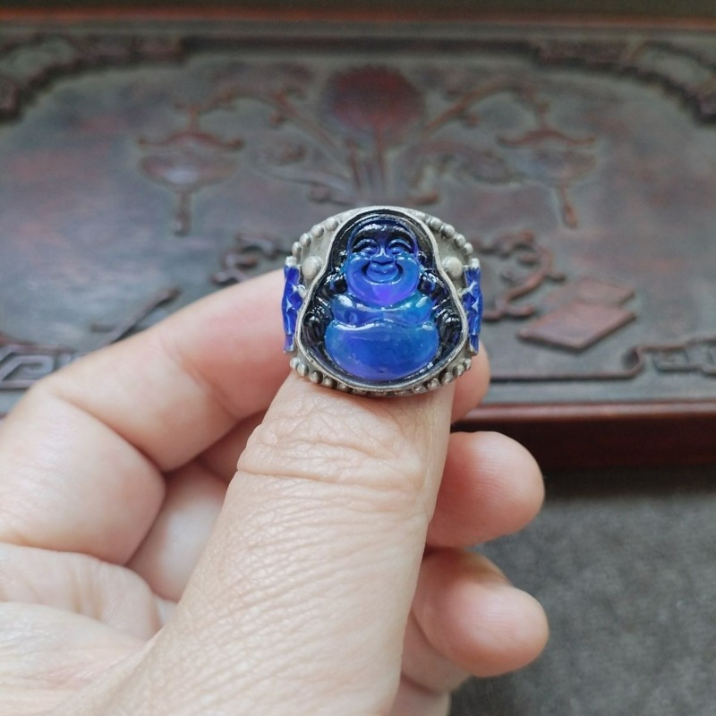Ethnic Fashion Imports - Anillo de Buda Vintage Importado con