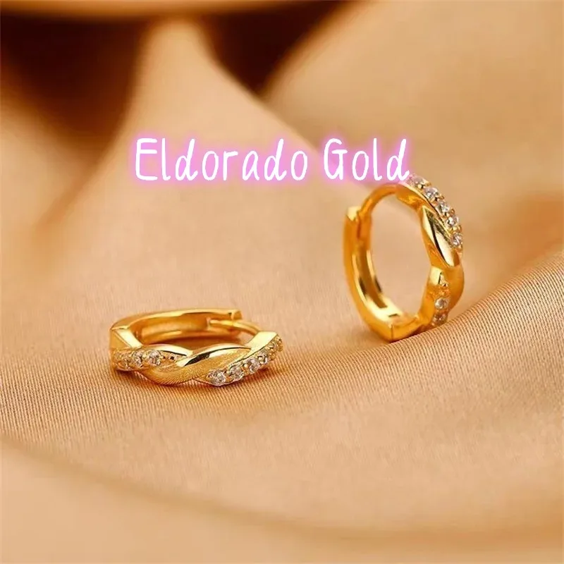 Ethnic Fashion Trend - Pendientes de Oro Eldorado 2025, Oro