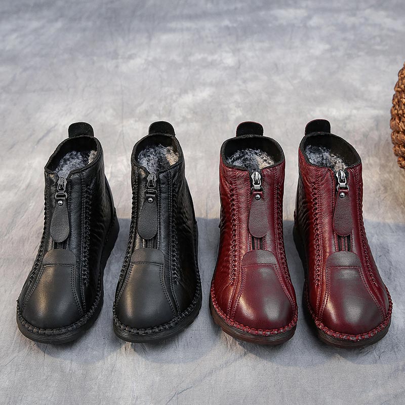 Ethnic Fashion Imports - Zapatillas de deporte de cuero sintético