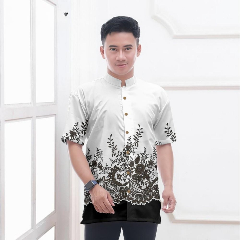 Ethnic Fashion Clothing - Camisa de manga corta Retro de