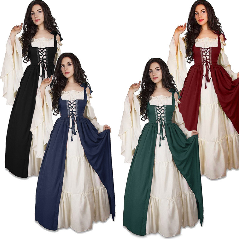 Vestido Medieval Renacentista  - Ethnic Fashion Clothing reseña y precio