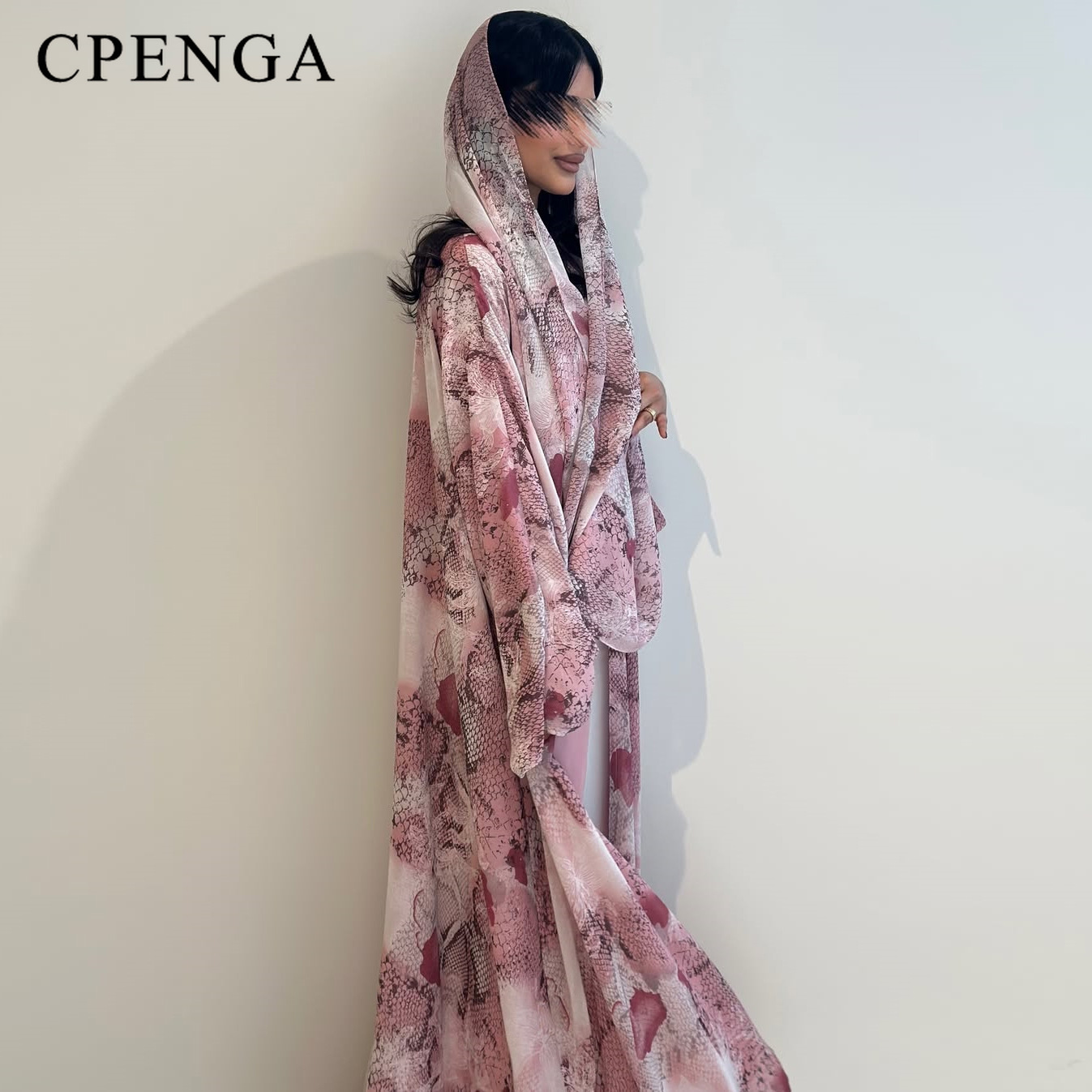 2026 Abaya Abierta de Chifón c - Abaya Modest Wear reseña y precio
