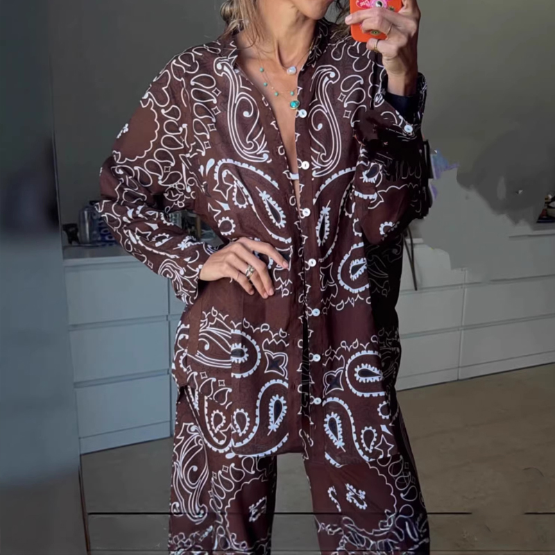 Conjunto de Camisa con Botones - Ethnic Outfit reseña y precio