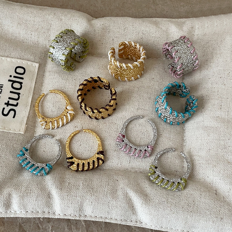 Anillo de cóctel ajustable de  - Ethnic Fashion Online reseña y precio