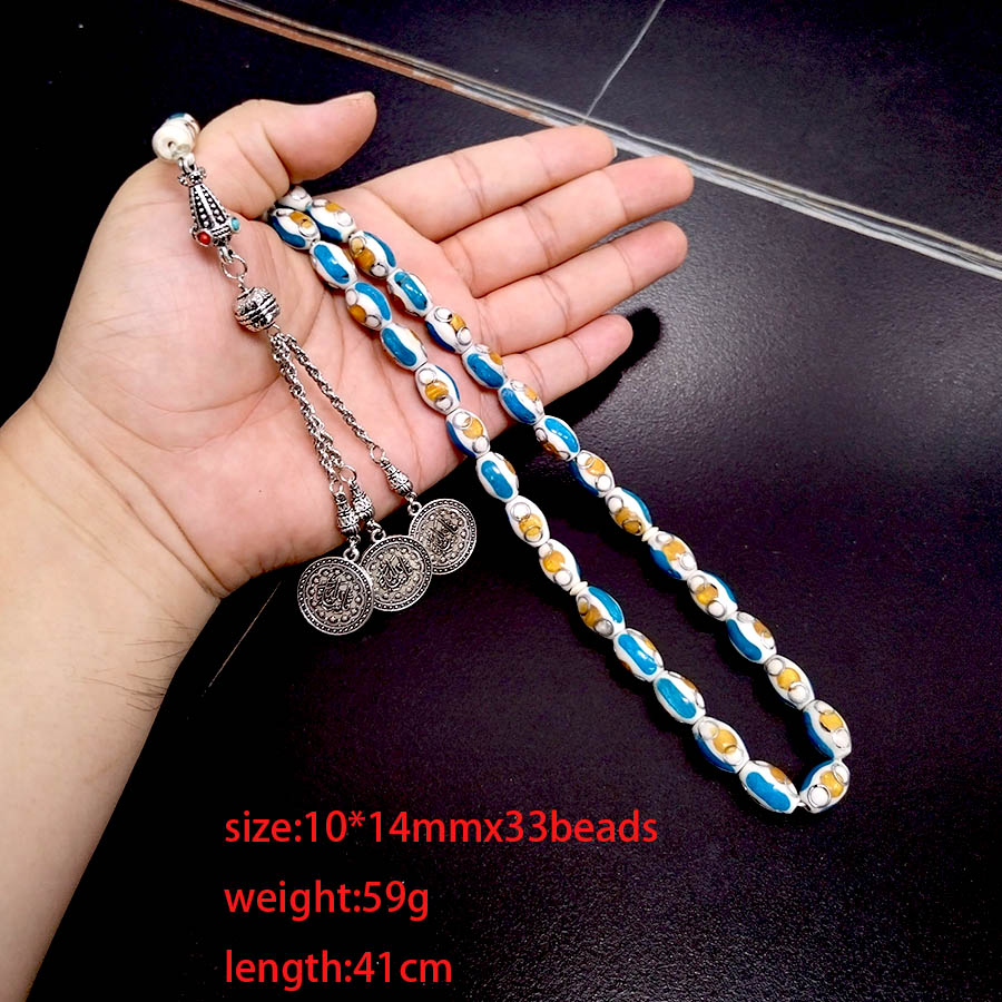Tasbih de hueso de camello con - Ethnic Fashion Online reseña y precio