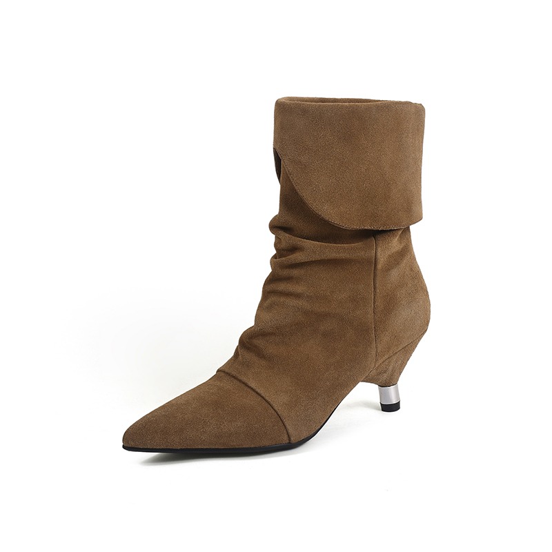 Botas de media pantorrilla con - Ethnic Fashion Week reseña y precio