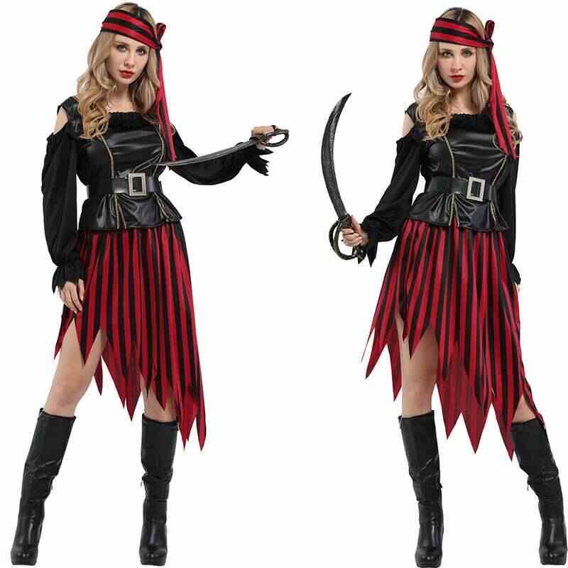 Disfraz de Pirata para Mujer A - Ethnic Fashion Clothing reseña y precio