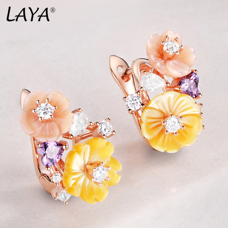Laya-pendientes de plata de le - Ethnic Fashion Trend reseña y precio