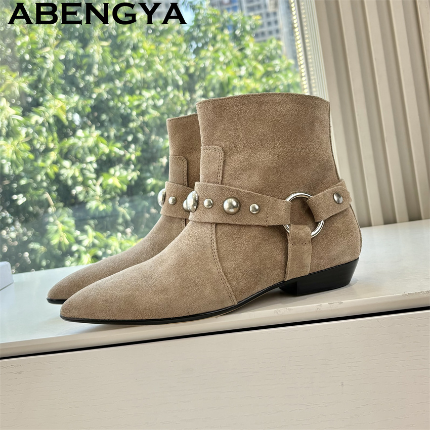 Botines Planos de Invierno par - Ethnic Fashion Week reseña y precio