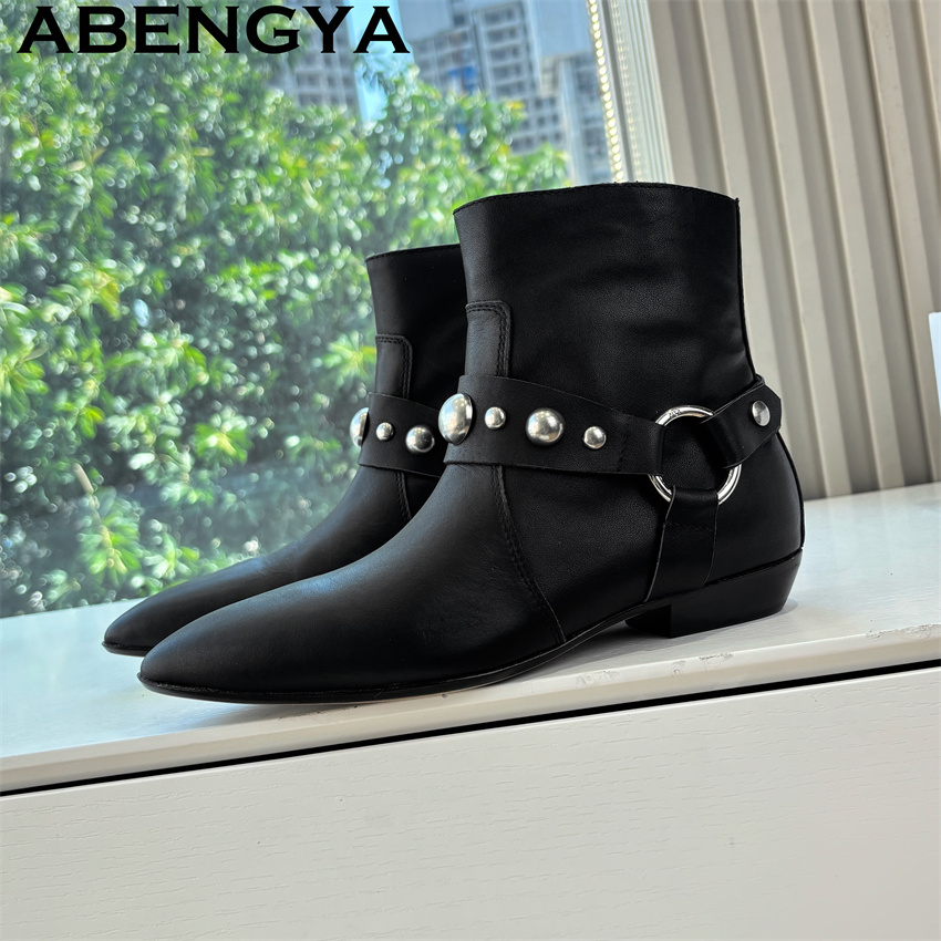 Botines Planos de Invierno par - Ethnic Fashion Week reseña y precio