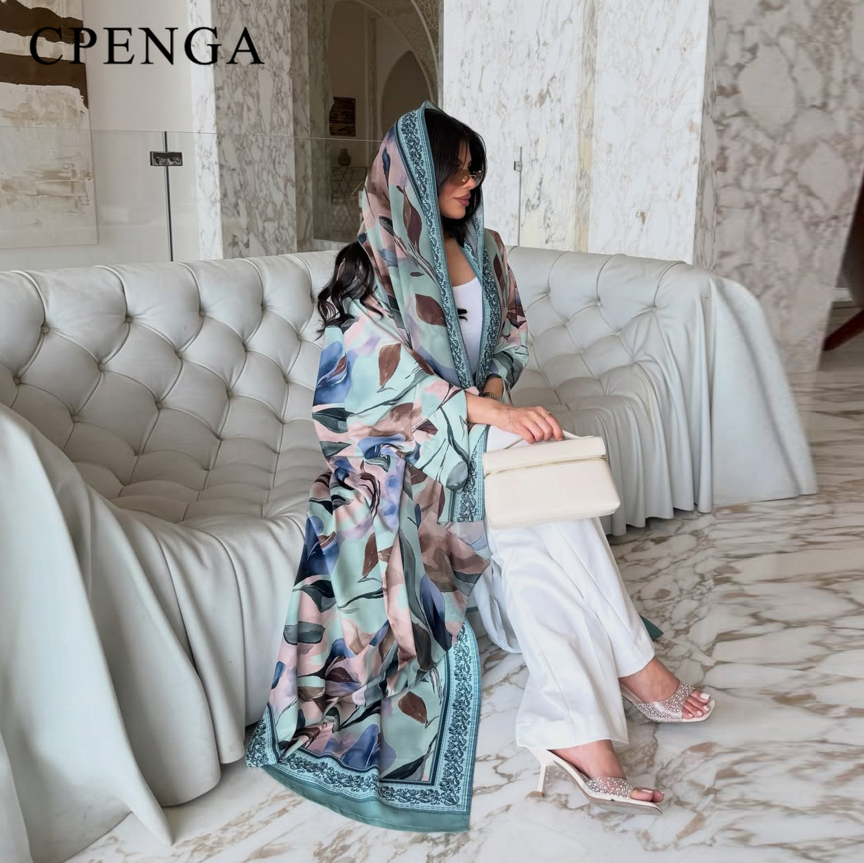 Abaya de Lujo Estilo Dubái con - Abaya Modest Wear reseña y precio