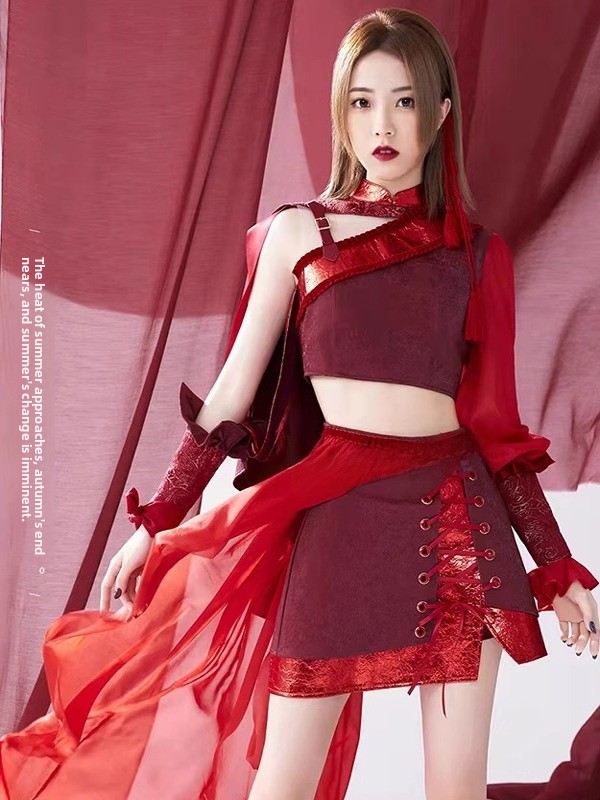Traje de Danza Jazz Estilo Chi - Ethnic Outfit reseña y precio