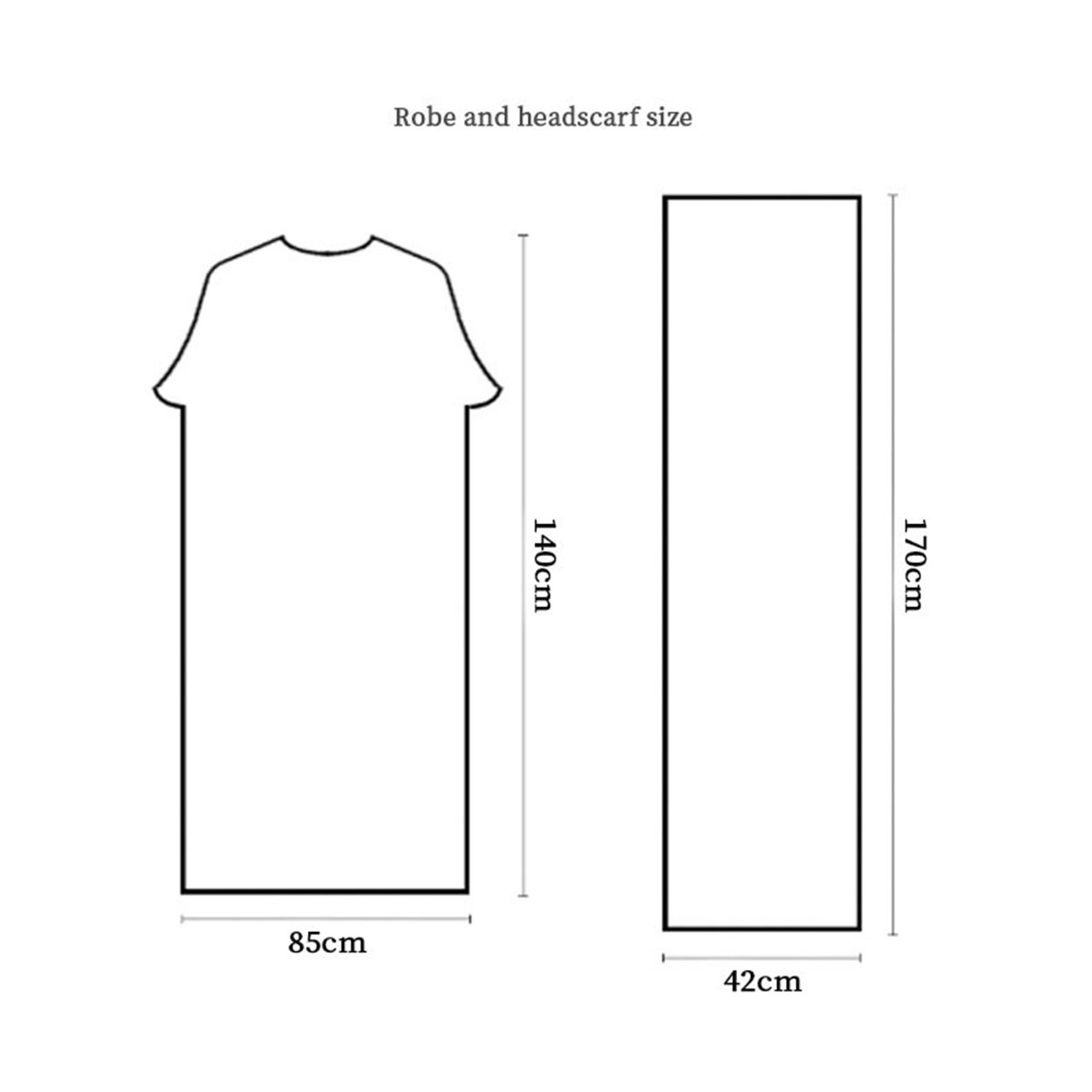 Nuevo Conjunto de Abaya Musulm - Abaya Modest Wear reseña y precio