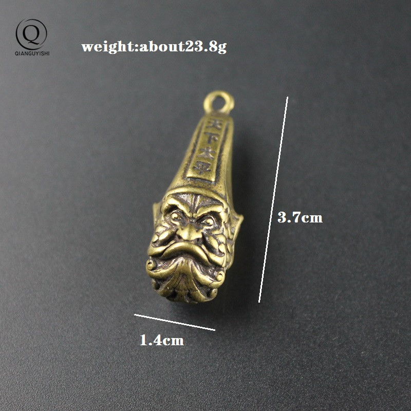 Llavero Vintage de latón maciz - Ethnic Fashion World reseña y precio