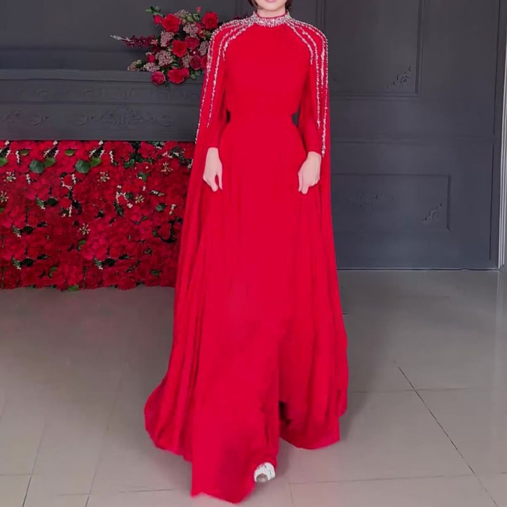 Vestido de noche modesto árabe - Abaya Modest Wear reseña y precio