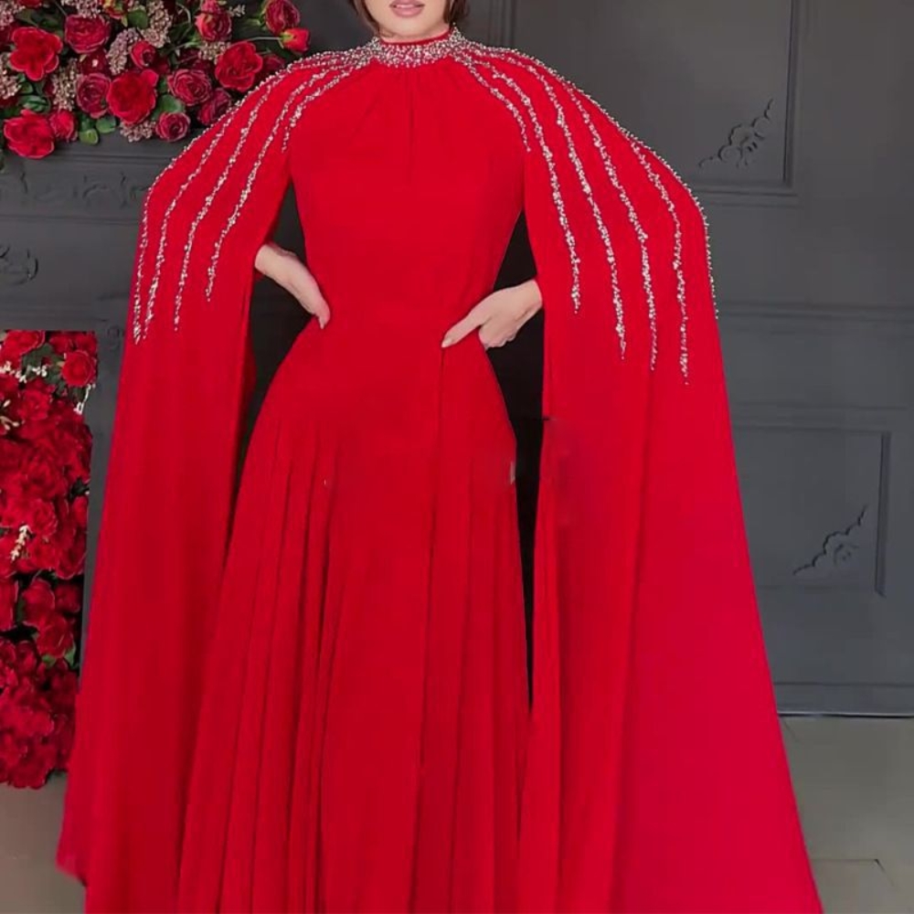 Vestido de noche modesto árabe - Abaya Modest Wear reseña y precio