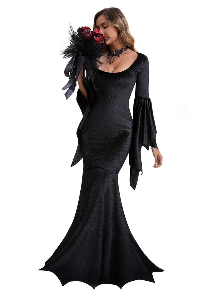Vestido Largo Estilo Gótico, D - Ethnic Outfit reseña y precio