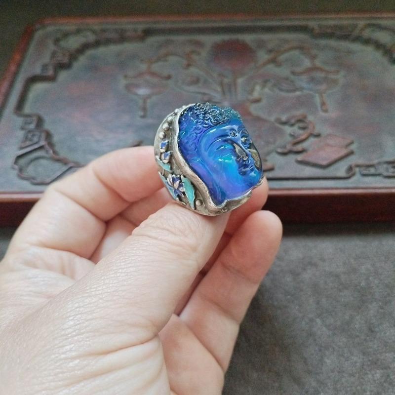 Anillo Vintage Importado con C - Ethnic Fashion Imports reseña y precio