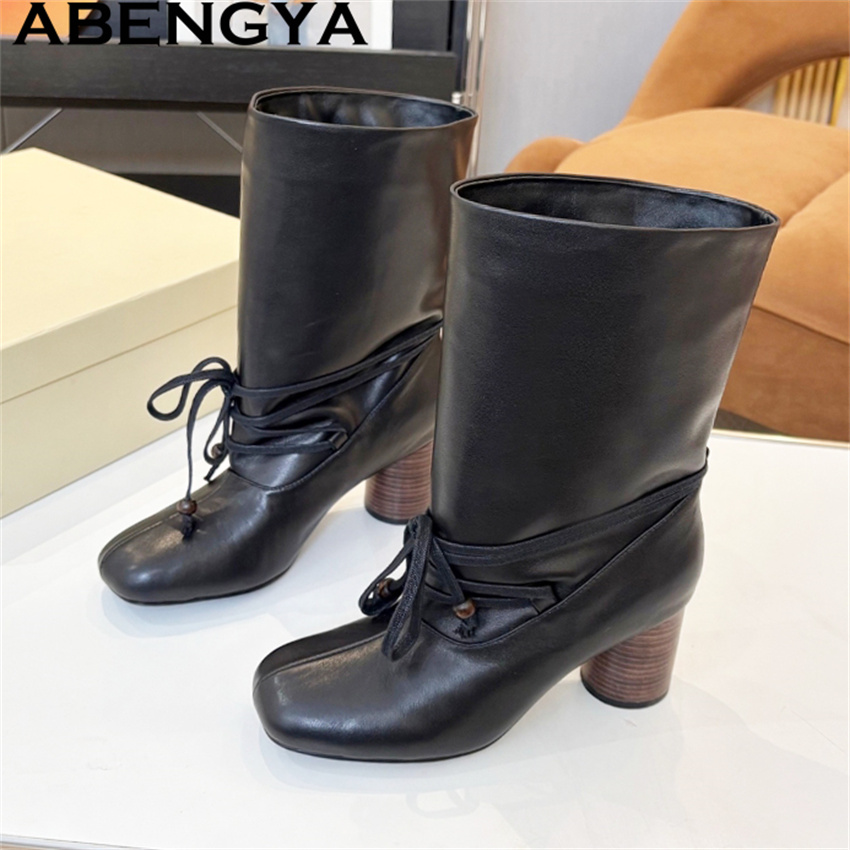 Botas de Media Pantorrilla con - Ethnic Fashion Week reseña y precio