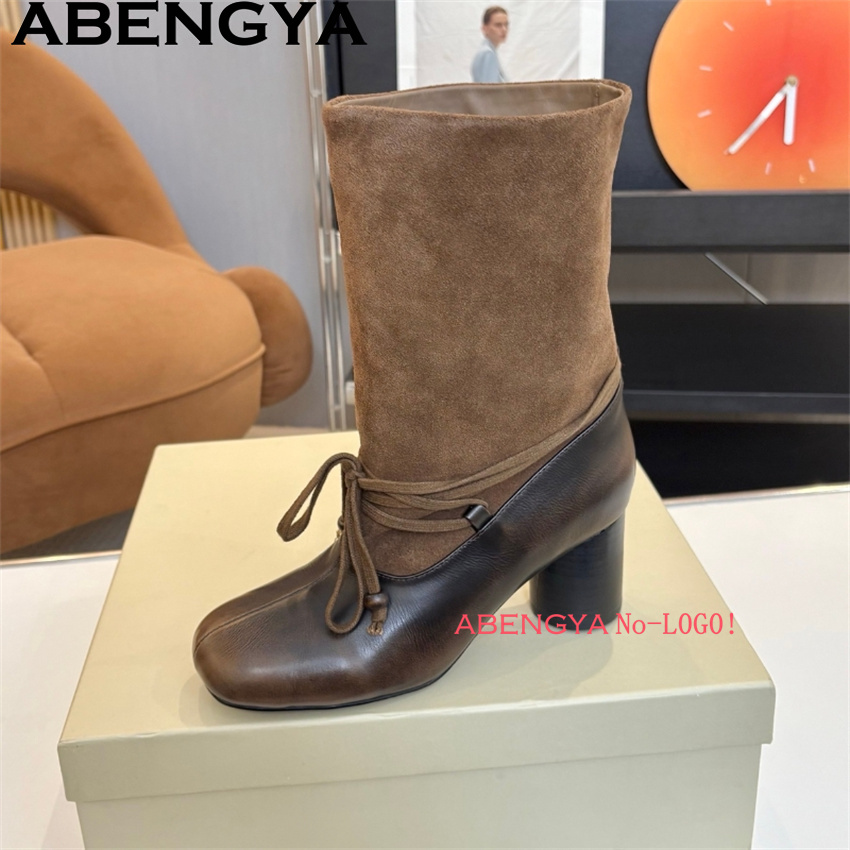 Botas de Media Pantorrilla con - Ethnic Fashion Week reseña y precio