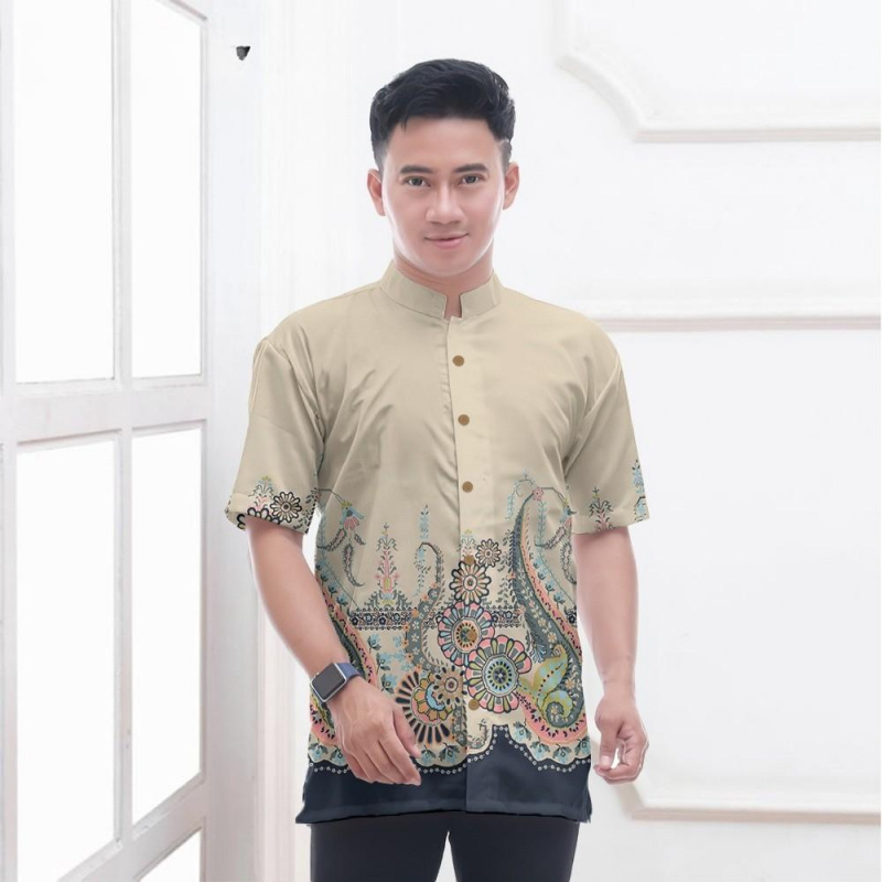 Camisa de manga corta Retro de - Ethnic Fashion Clothing reseña y precio