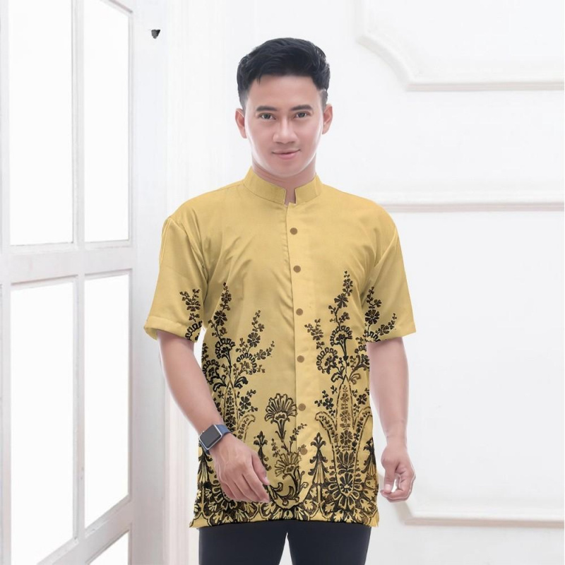 Camisa de manga corta Retro de - Ethnic Fashion Clothing reseña y precio