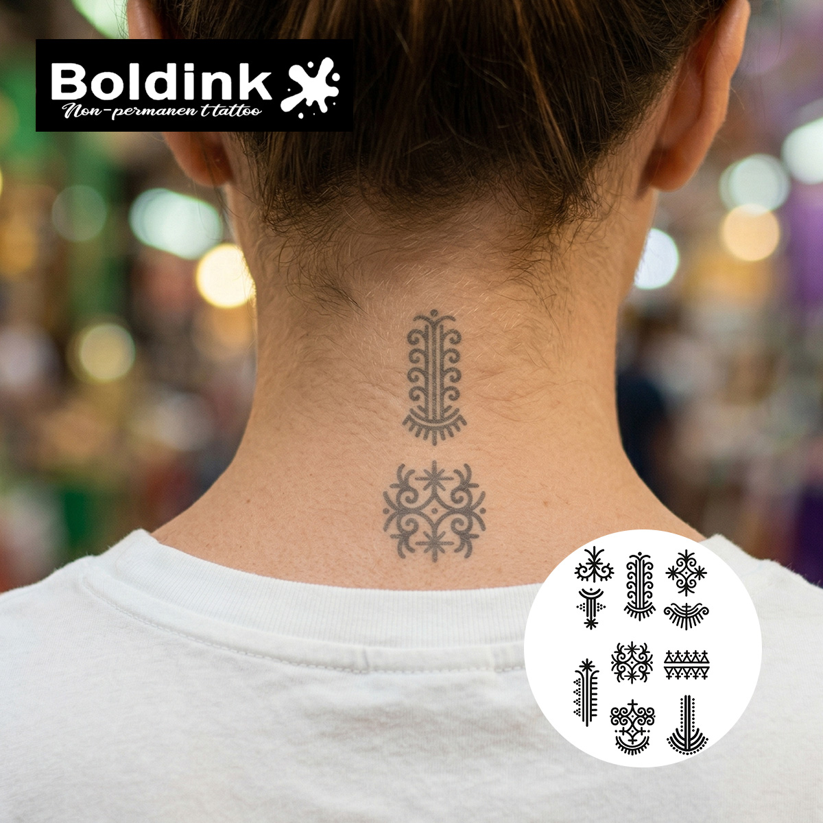 BOLDINK - Tatuaje Temporal con - Ethnic Fashion Week reseña y precio