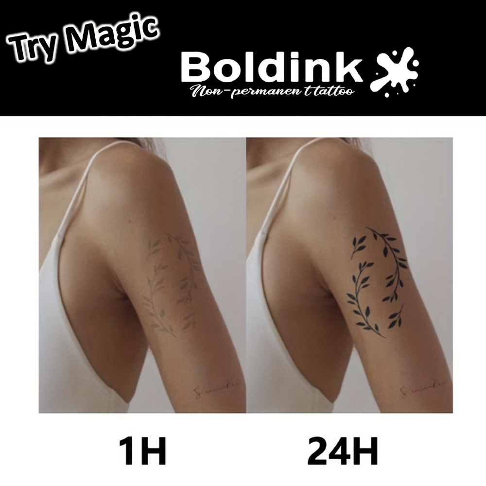 BOLDINK - Tatuaje Temporal con - Ethnic Fashion Week reseña y precio