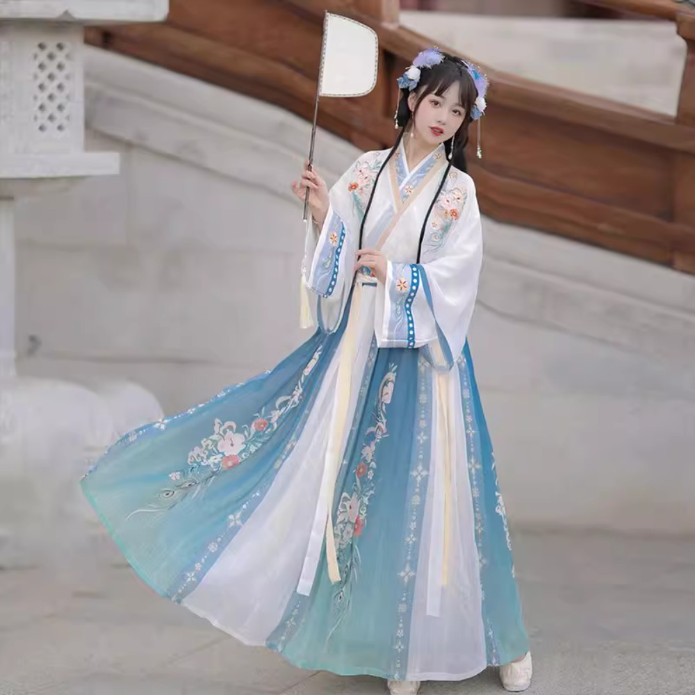 Hanfu-vestido tradicional chin - Ethnic Fashion Clothing reseña y precio