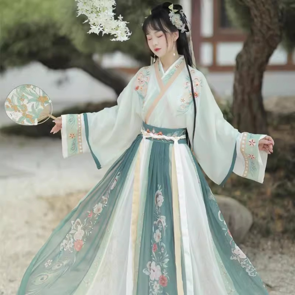 Hanfu-vestido tradicional chin - Ethnic Fashion Clothing reseña y precio