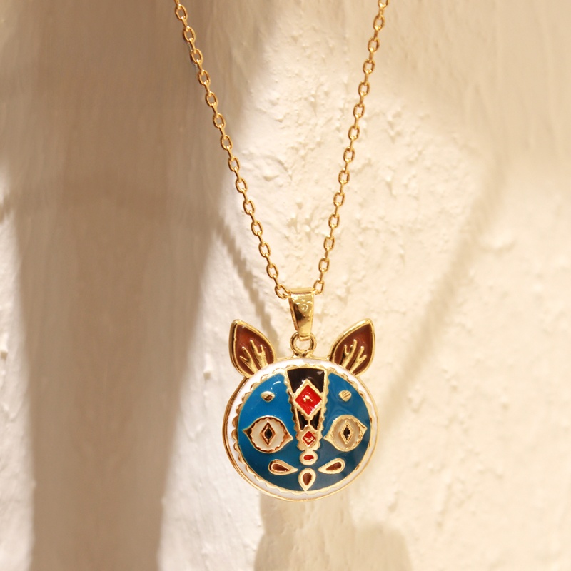 Collar de gato con patrón artí - Ethnic Fashion World reseña y precio