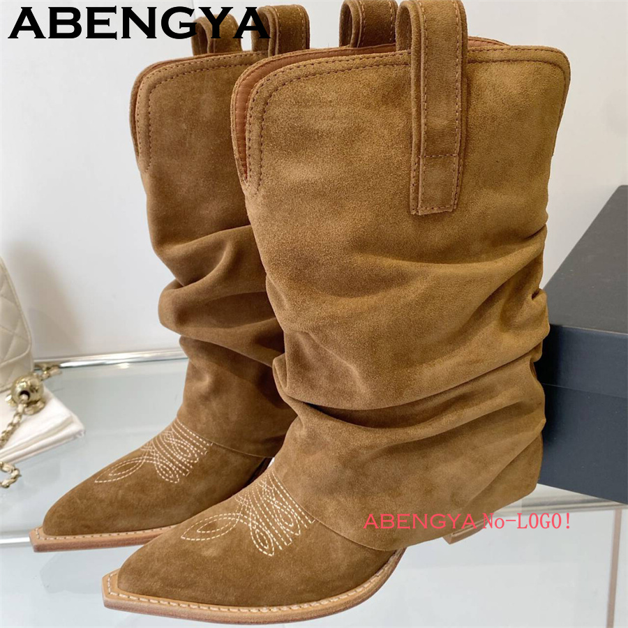 2025 Botas de invierno de piel - Ethnic Fashion Week reseña y precio